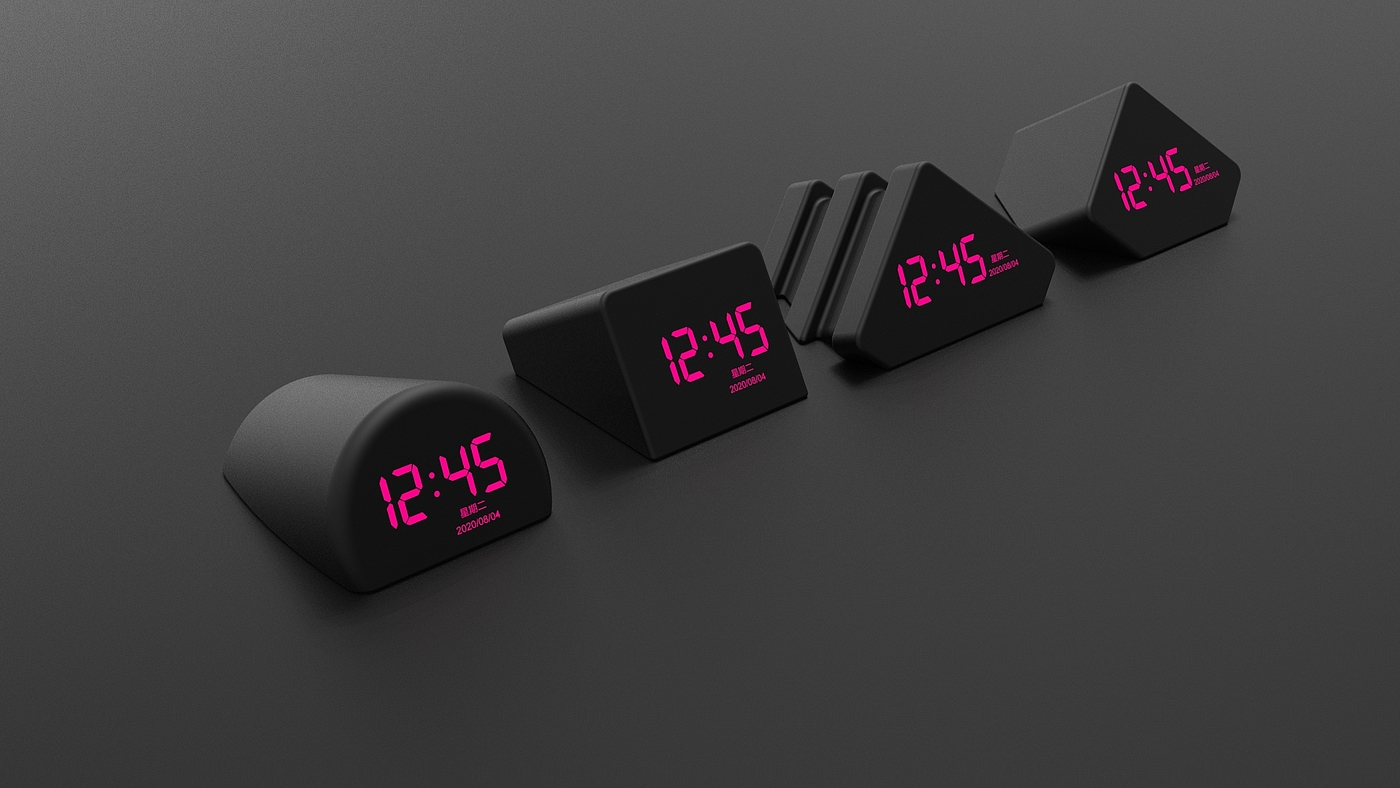 Night light alarm clock，