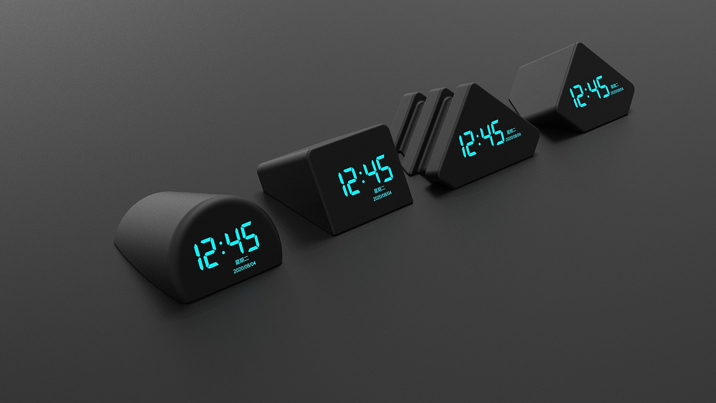 Night light alarm clock，