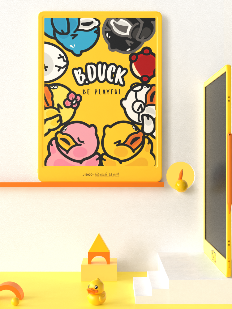 B.DUCK，Yellow duck，packing，draw，screen，Toys，IP，wacom ，