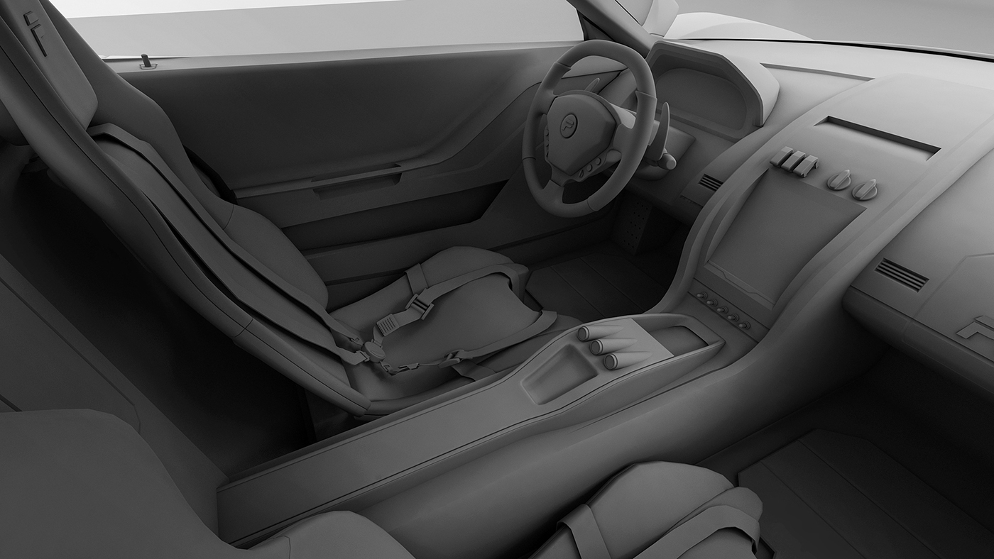 Sports car，Concept Car，vehicle，Appearance design，