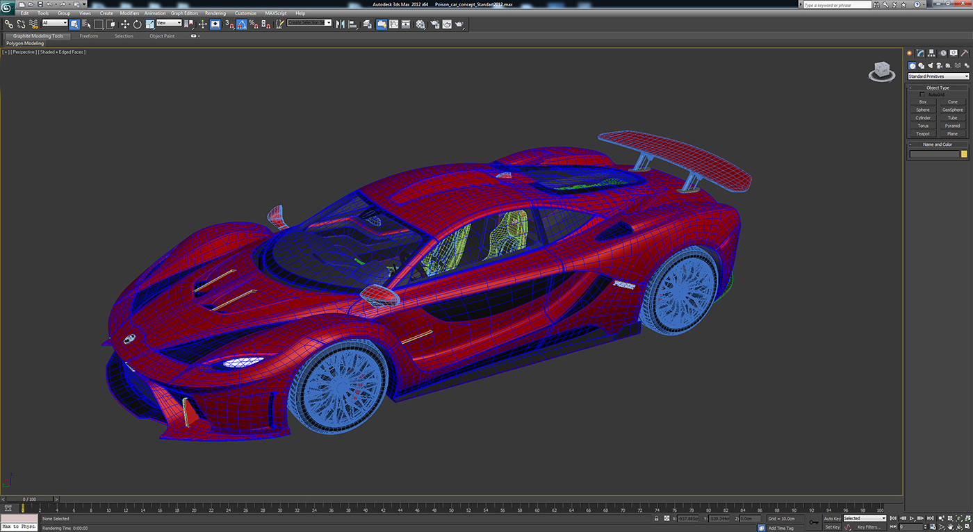 Sports car，Concept Car，vehicle，Appearance design，