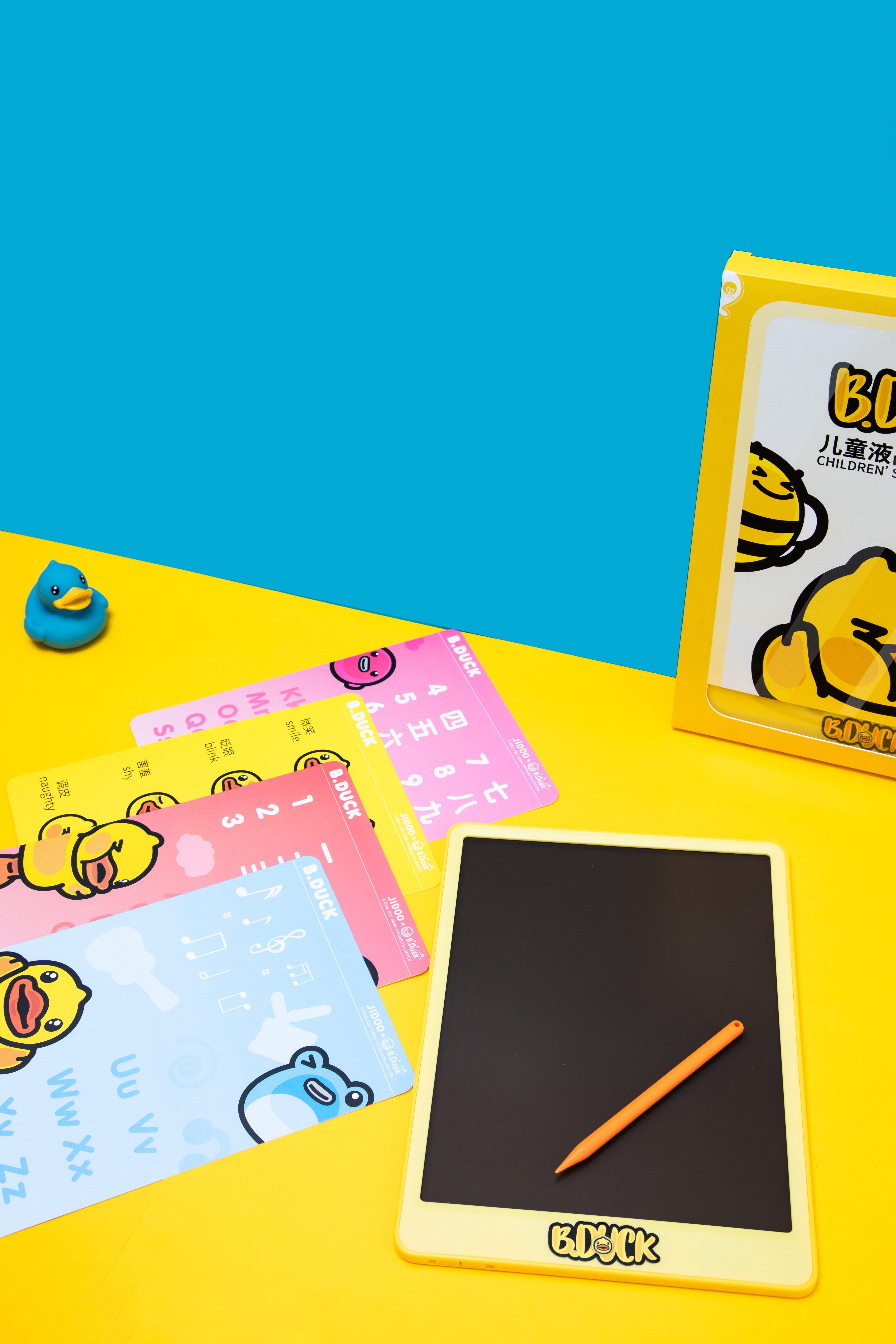 B.DUCK，Yellow duck，IP，draw，wacom ，Copy，preschool education，packing，