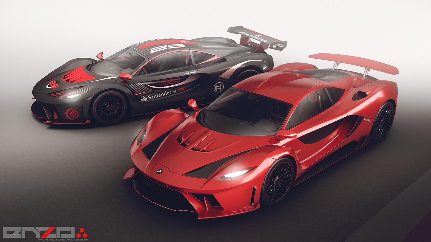 Sports car，Concept Car，vehicle，Appearance design，