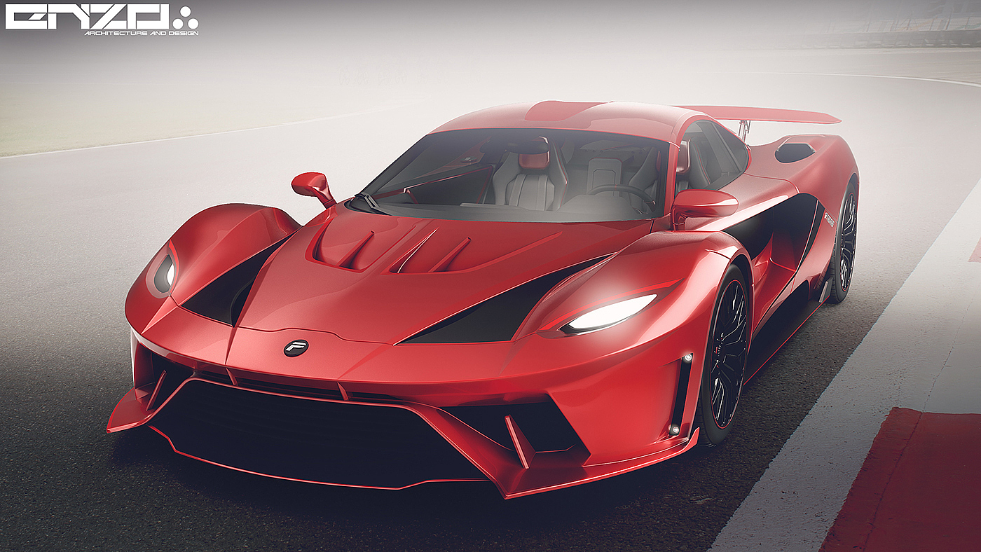 Sports car，Concept Car，vehicle，Appearance design，