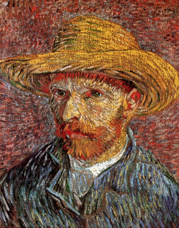 van gogh，self-portrait，works，Art，