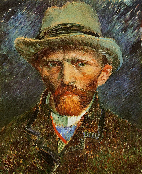 van gogh，self-portrait，works，Art，