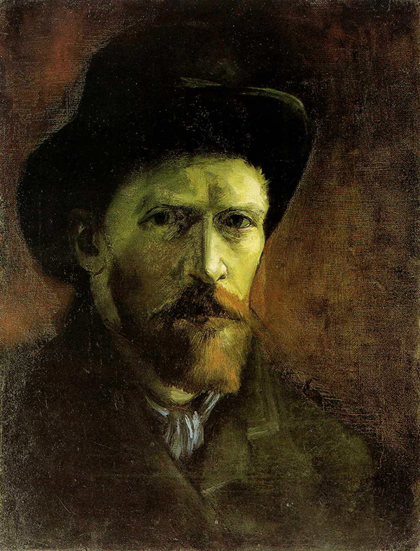 van gogh，self-portrait，works，Art，