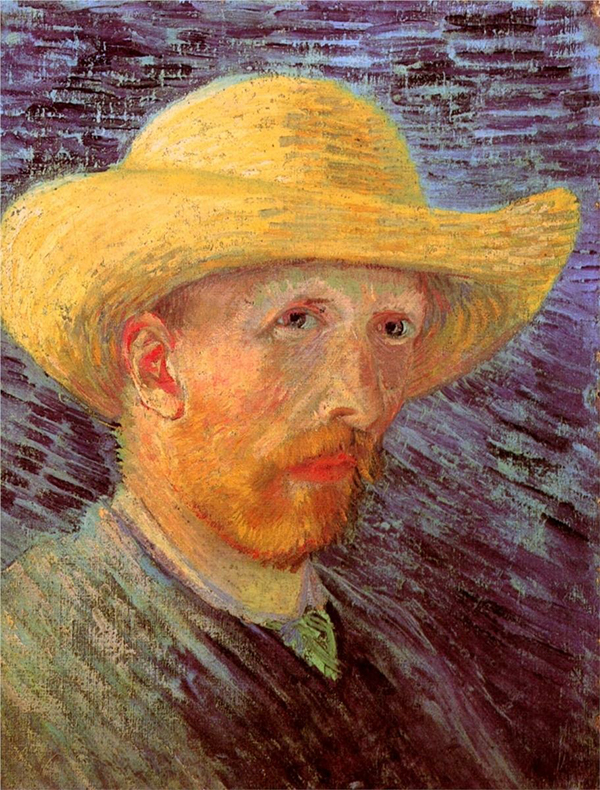 van gogh，self-portrait，works，Art，