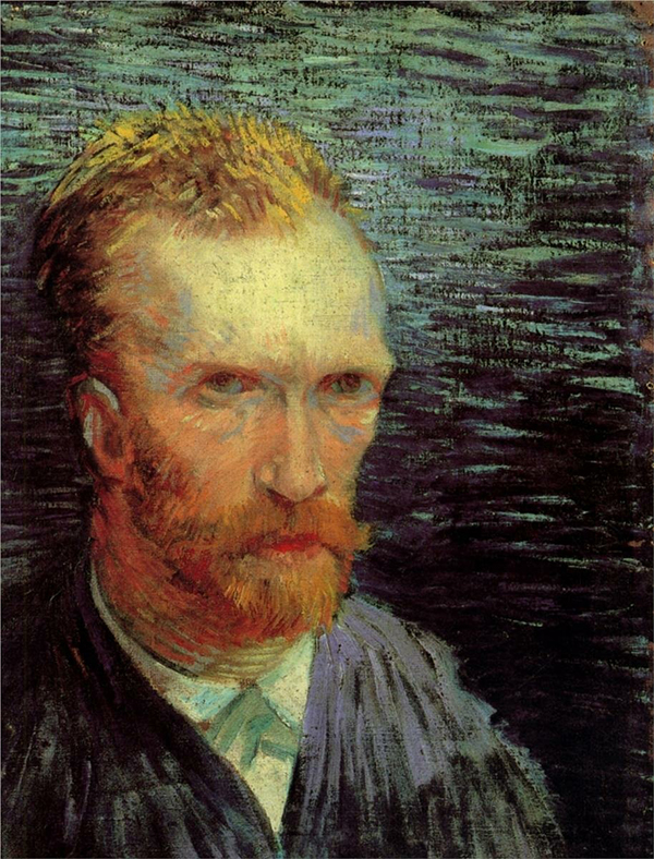 van gogh，self-portrait，works，Art，