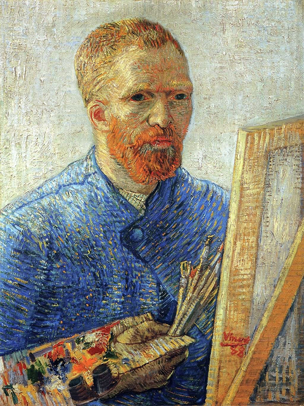 van gogh，self-portrait，works，Art，
