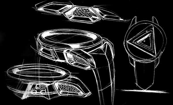 Wrist watch，concept，platinum，wave form，Round bead，