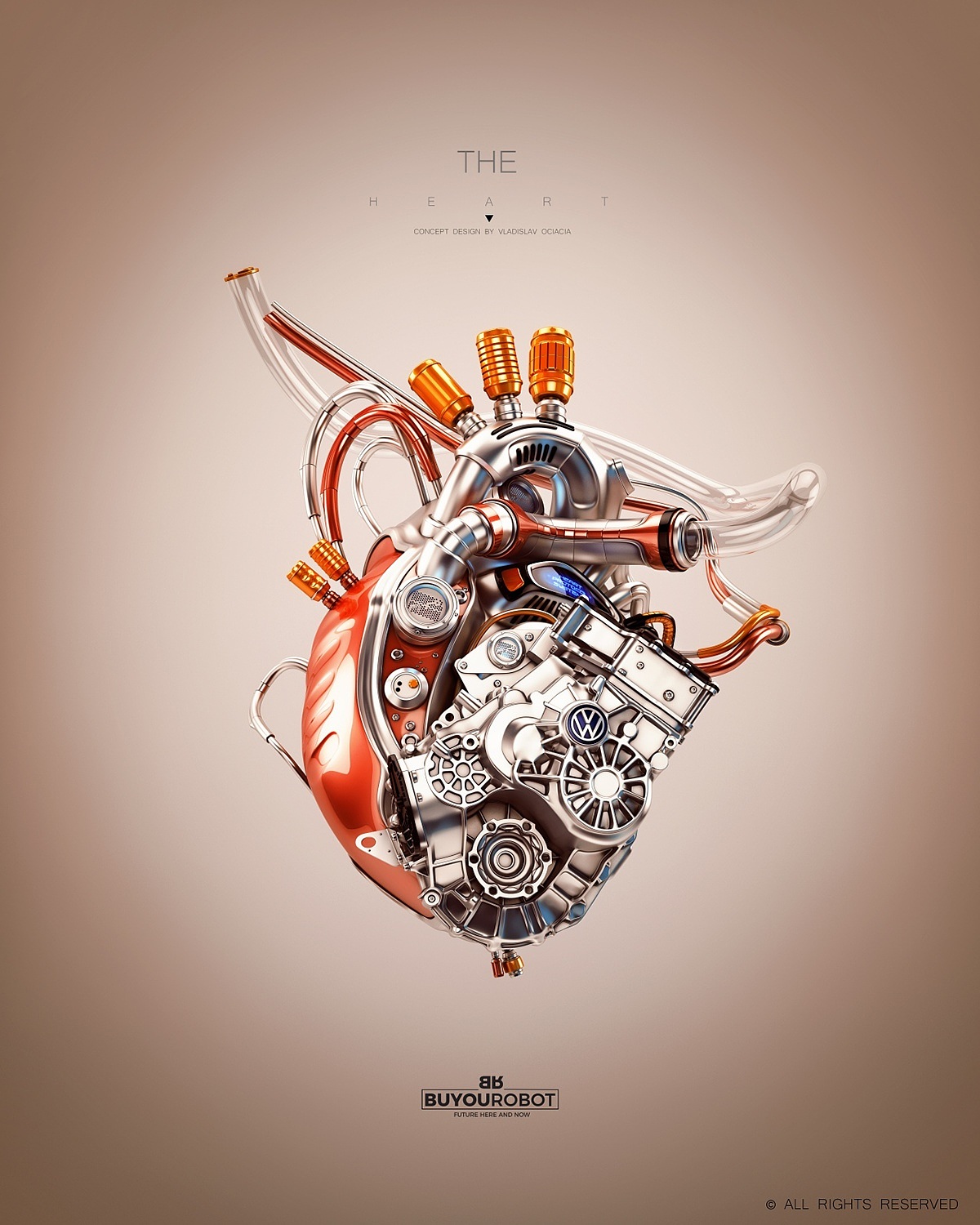 public，robot，brain，lungs，heart，