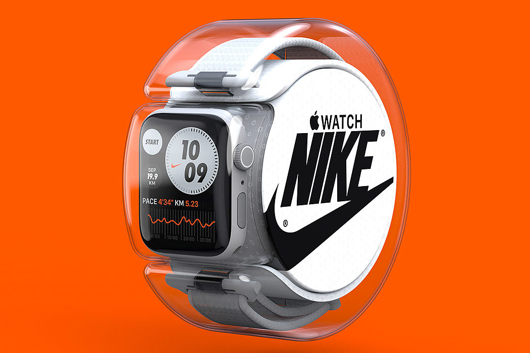 Nolan Nisbet，APPLE WATCH X NIKE，transparent，packing，