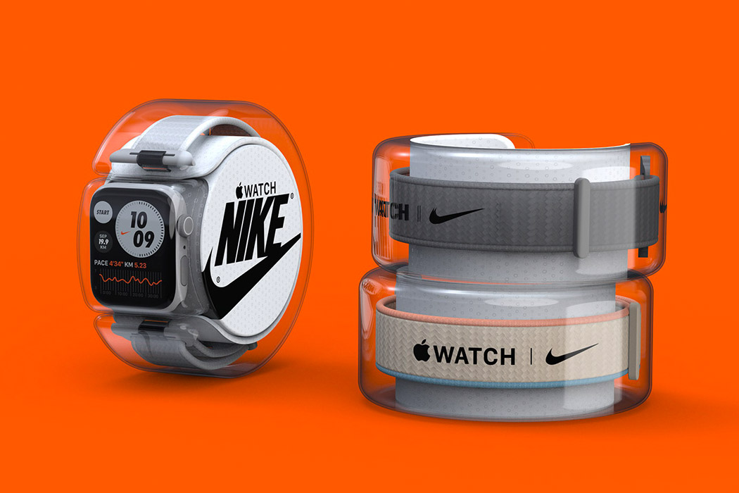 Nolan Nisbet，APPLE WATCH X NIKE，transparent，packing，