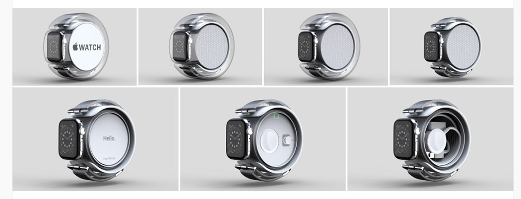 Nolan Nisbet，APPLE WATCH X NIKE，transparent，packing，