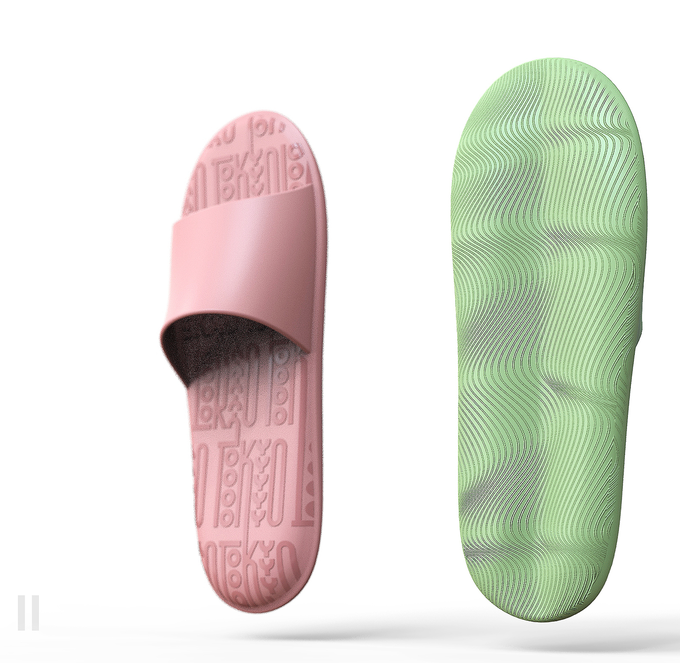 Slipper design，
