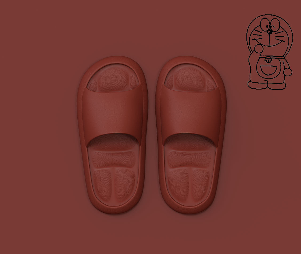 Slipper design，