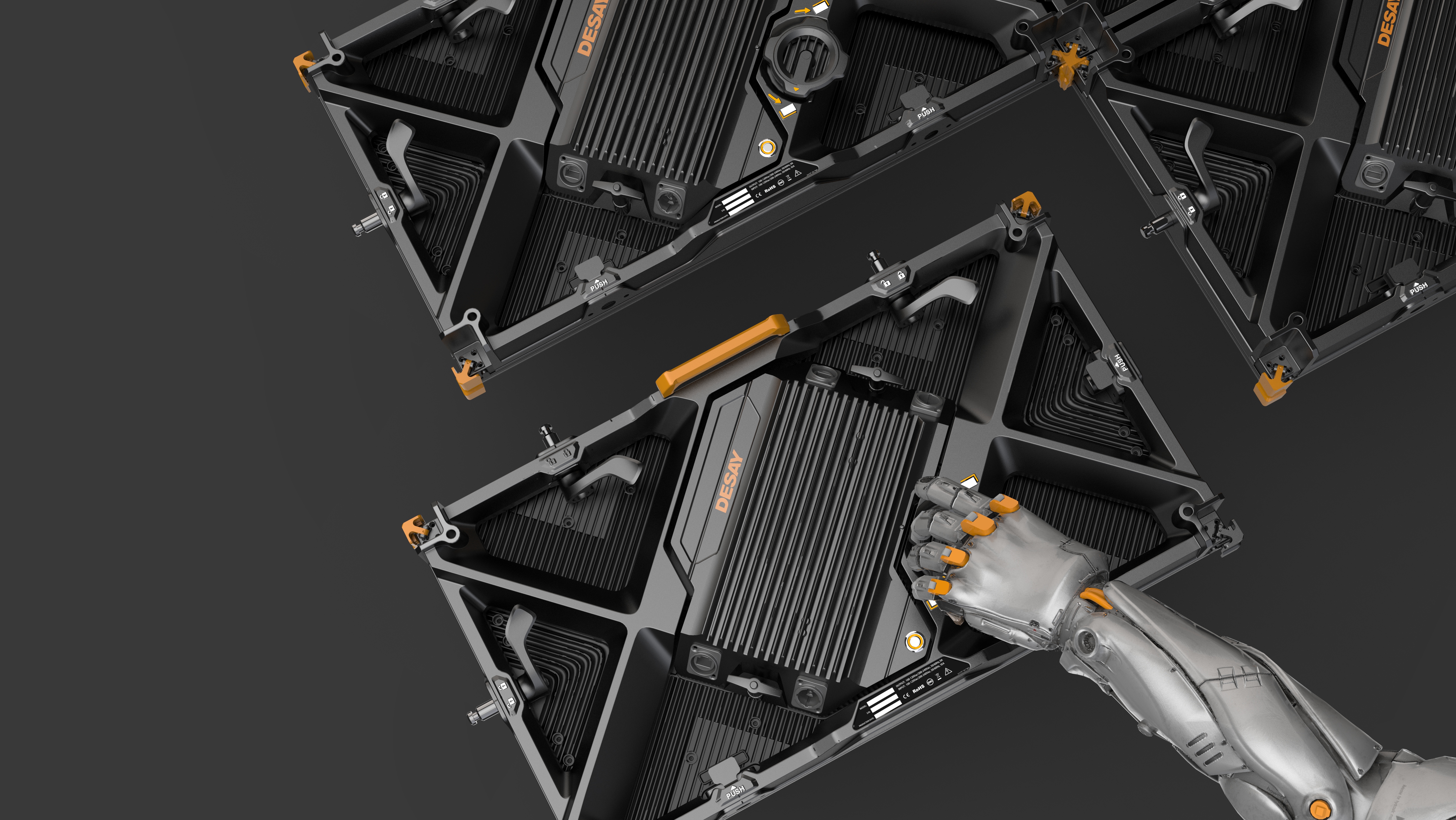 LED screen，Professional equipment，Red dot award，G-mark，