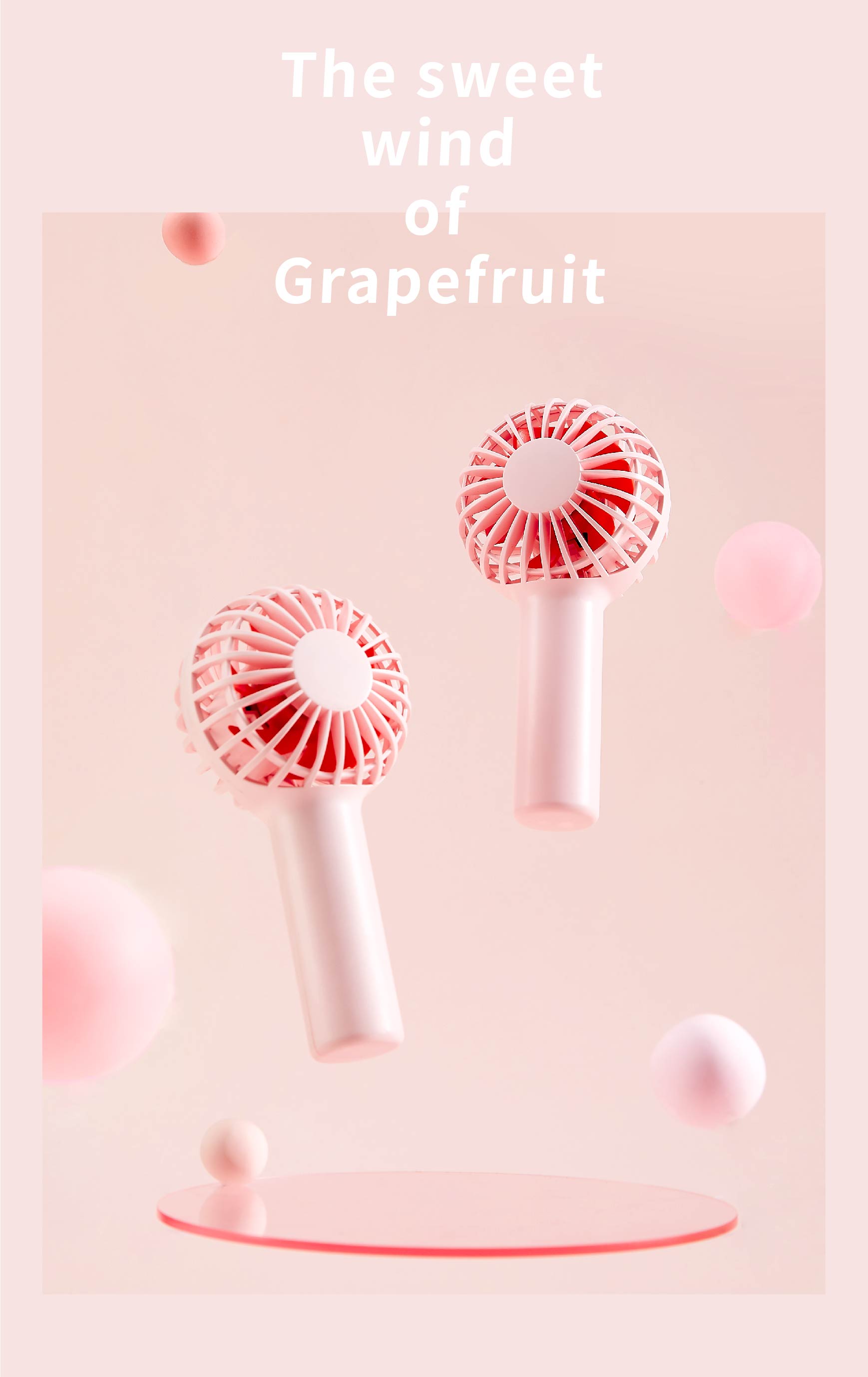 SCREEN，MINISO，Candy series handheld mini fan，