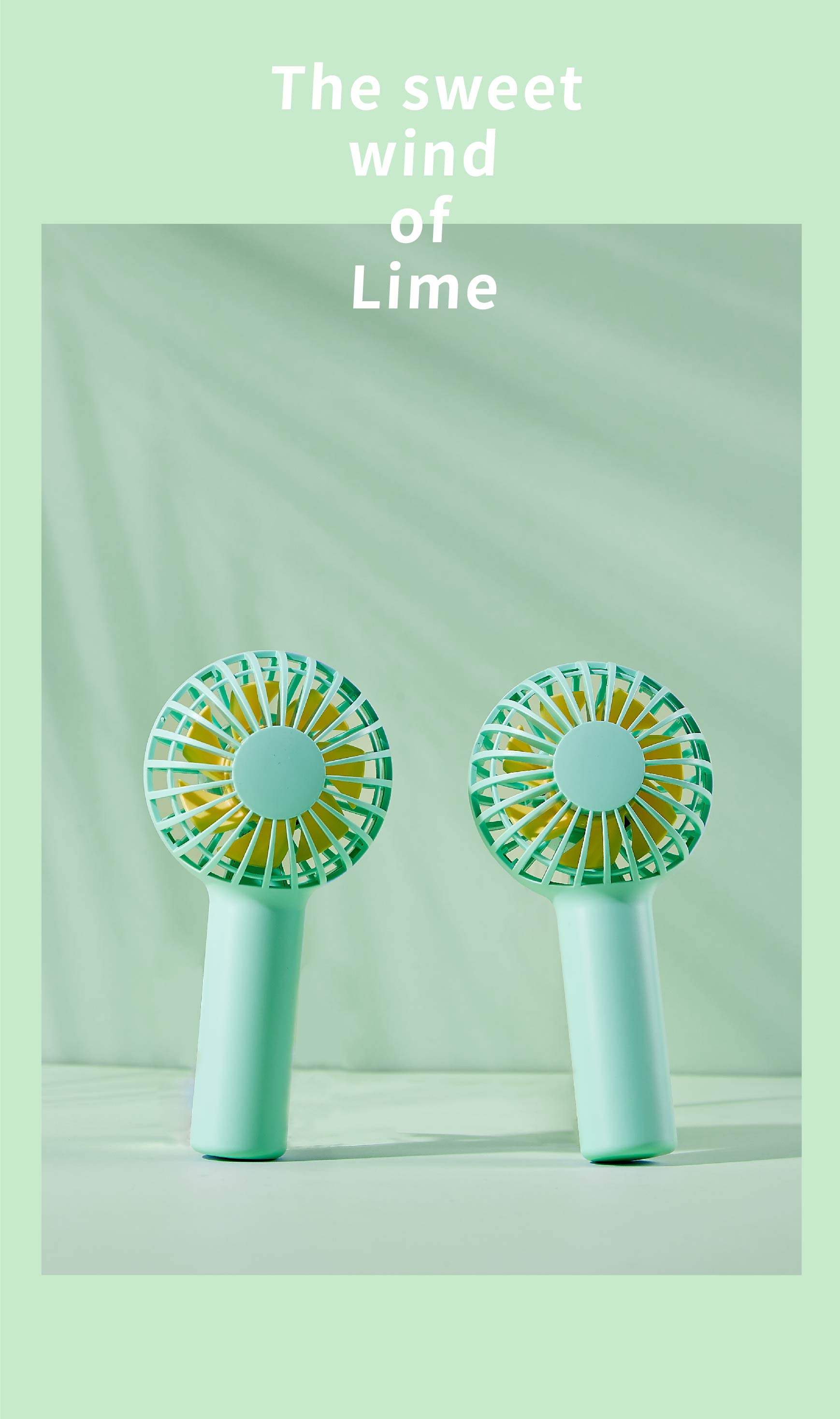 SCREEN，MINISO，Candy series handheld mini fan，