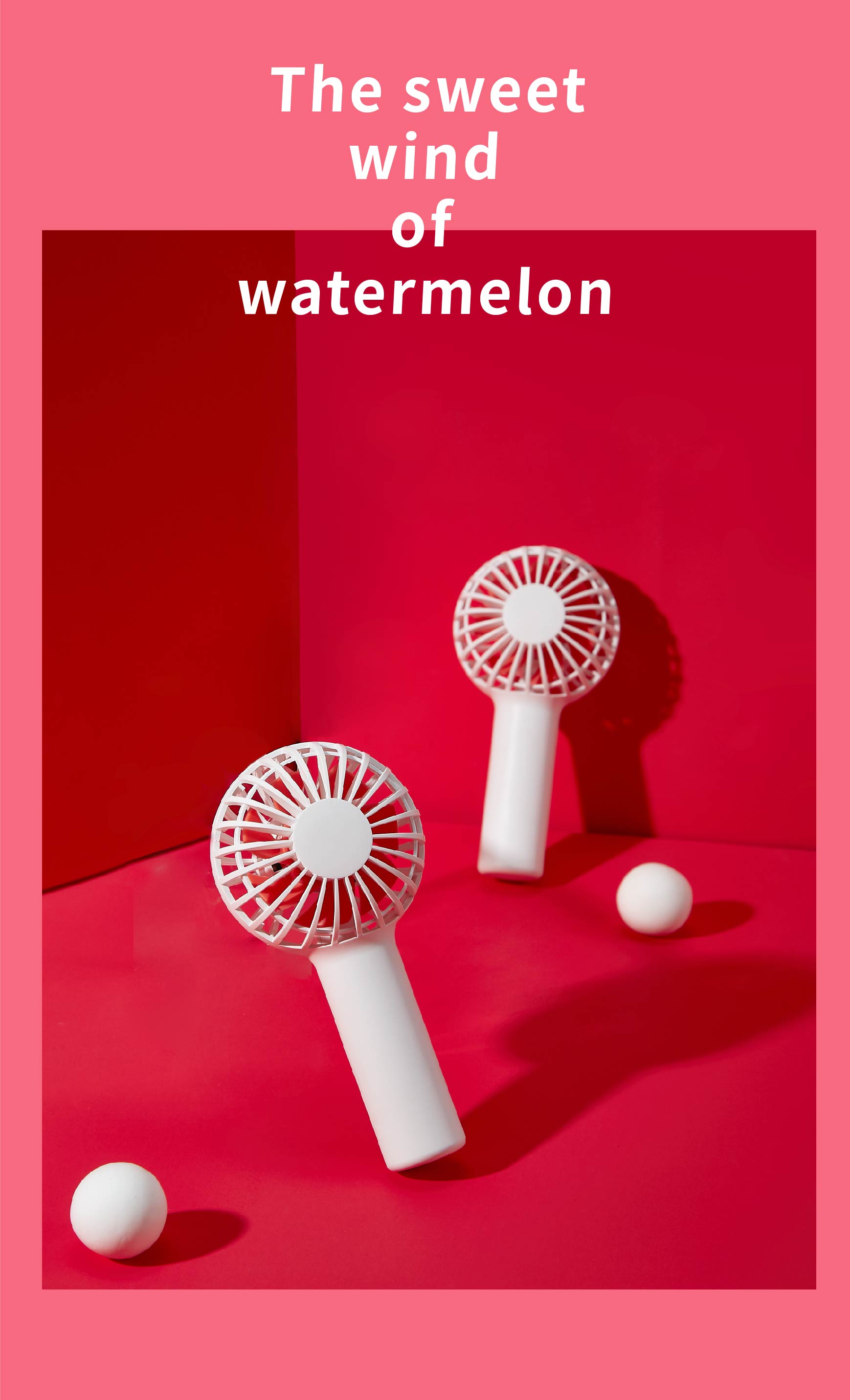 SCREEN，MINISO，Candy series handheld mini fan，