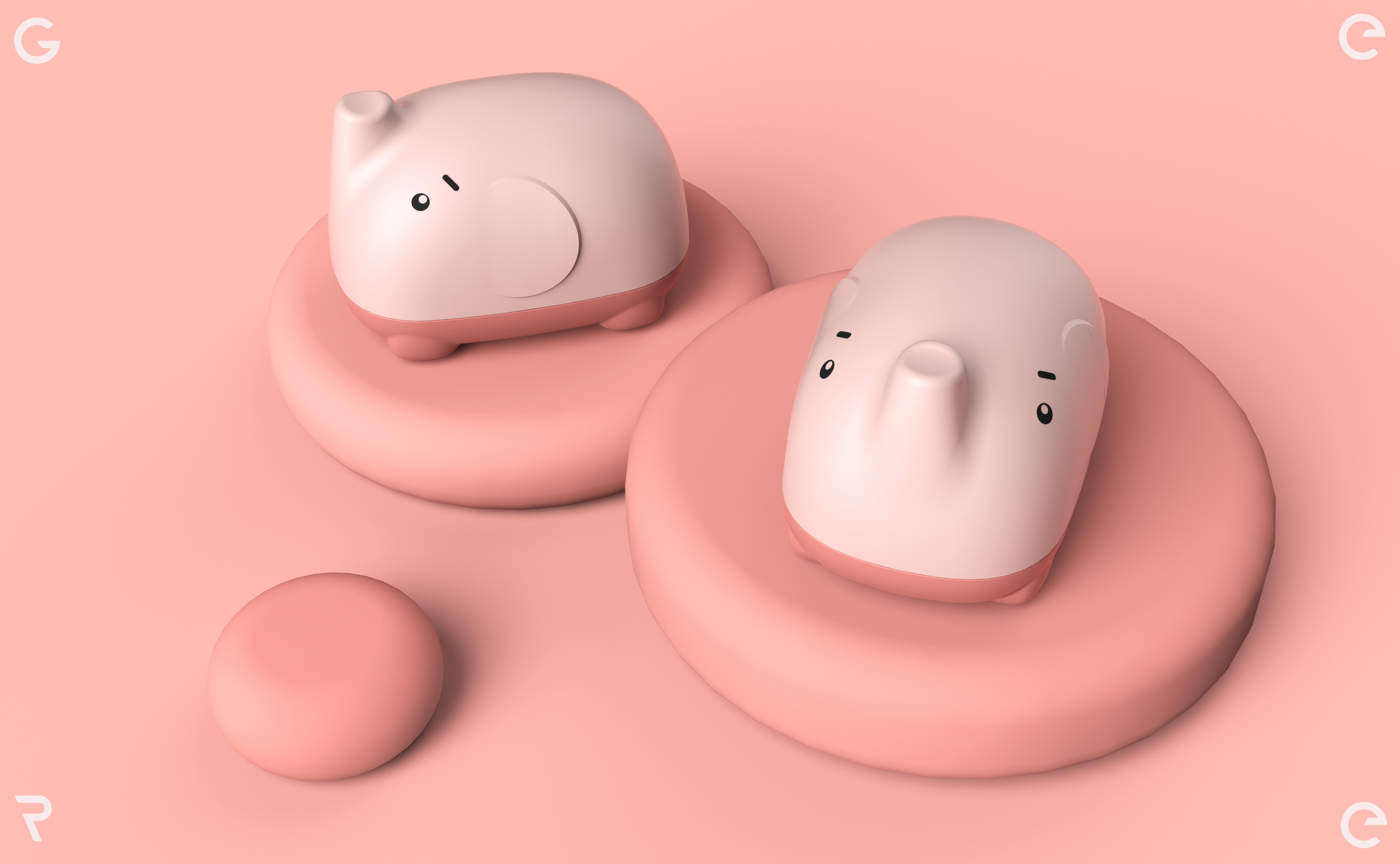 Bathroom supplies，Grey design，Soap box，Receive，