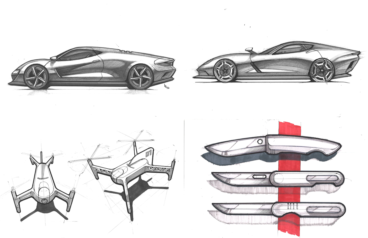 Hand drawn，Great God's small picture book series，Collection，