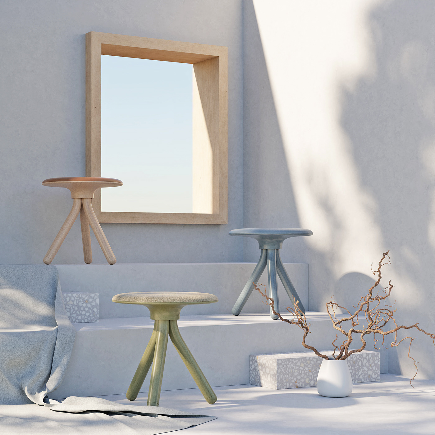 chair，woodwork，chair，stool，woodwork，stool，knot，knot，