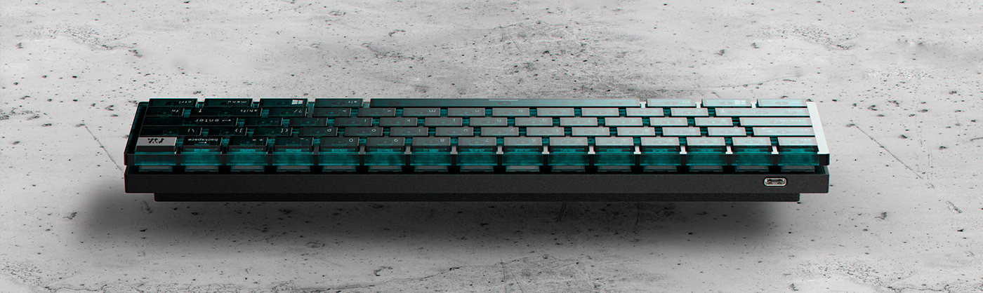 ZARKI，keyboard，Render，rhinoceros，