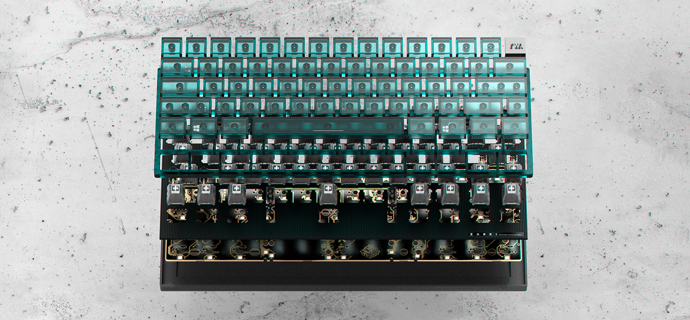 ZARKI，keyboard，Render，rhinoceros，