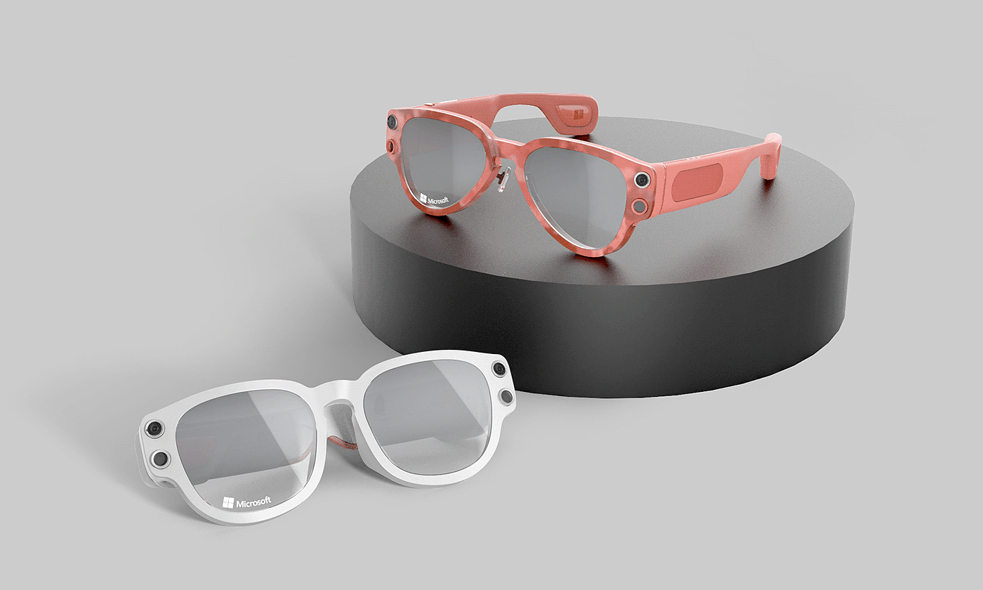 glasses，ar，custom，concept，Microsoft，