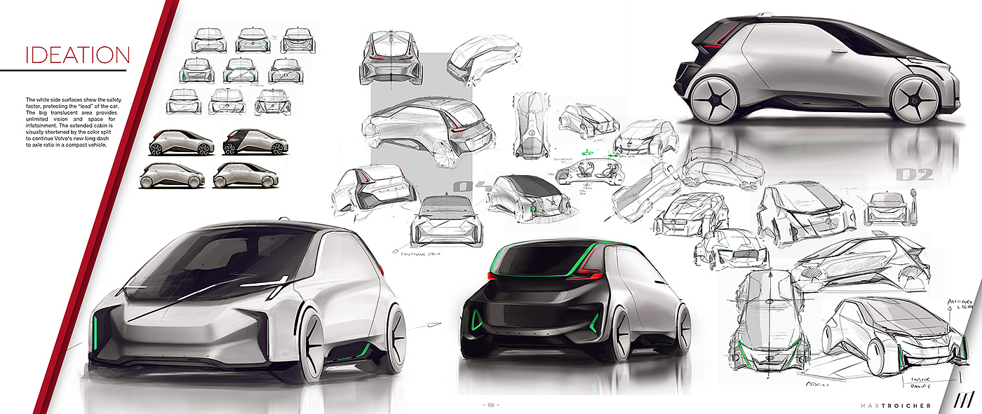 Volvo，conceptual design，Automobile design，