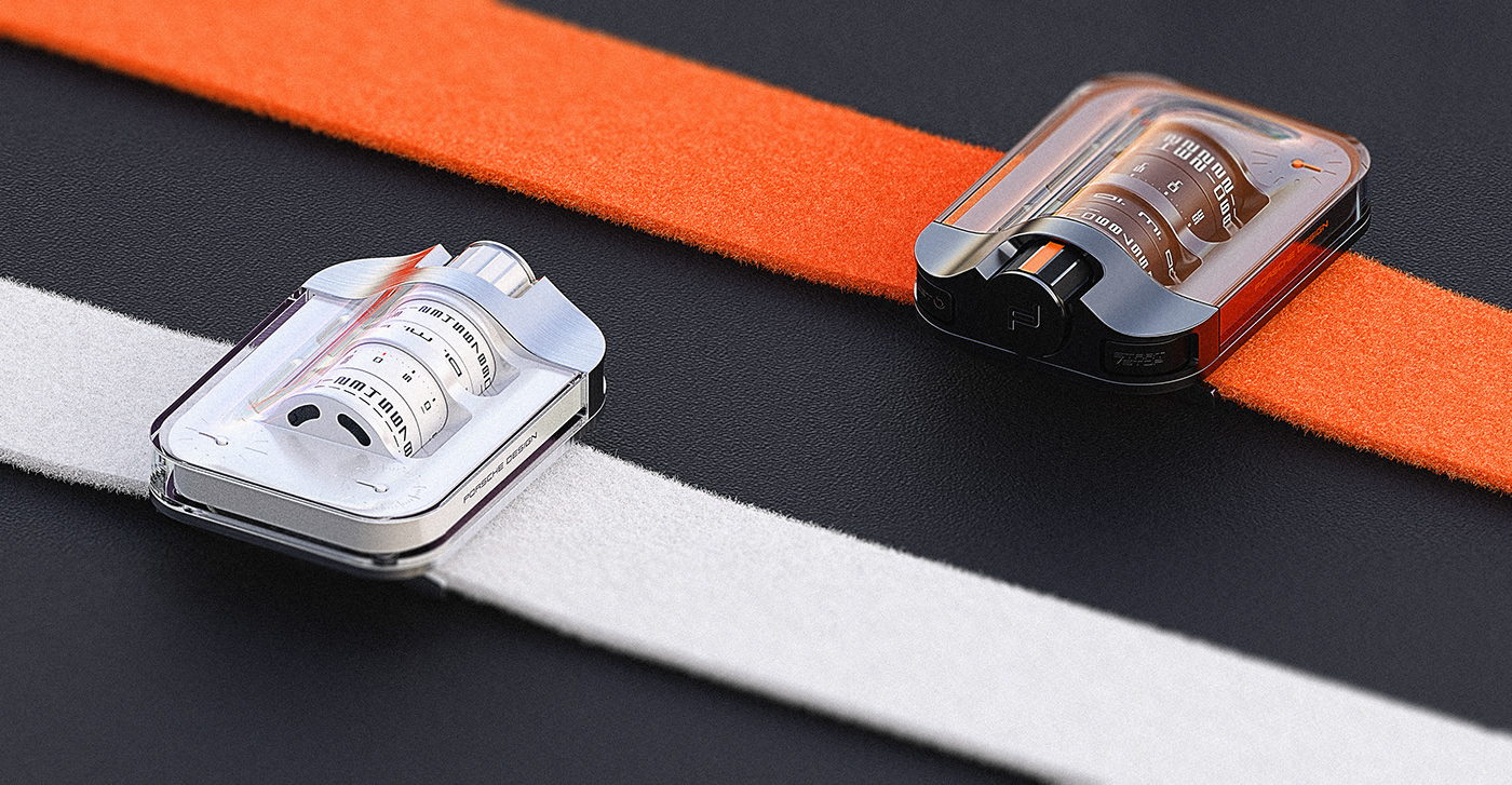 Wrist watch，Porsche，wearable devices ，concept，