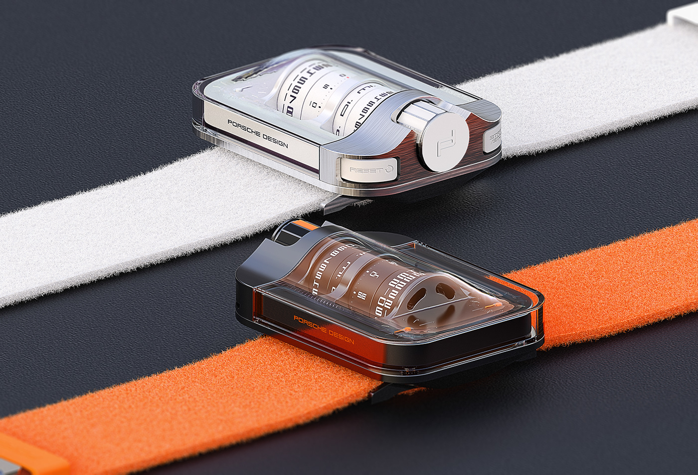 Wrist watch，Porsche，wearable devices ，concept，