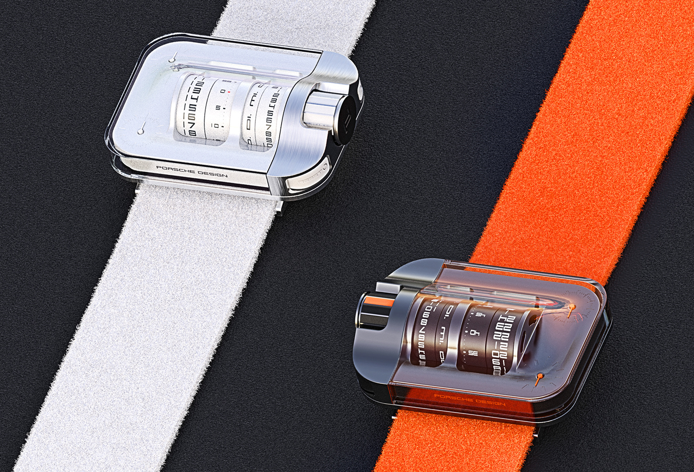 Wrist watch，Porsche，wearable devices ，concept，