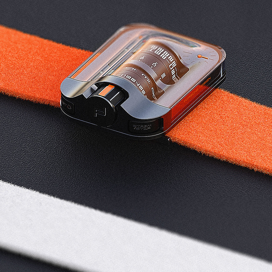 Wrist watch，Porsche，wearable devices ，concept，