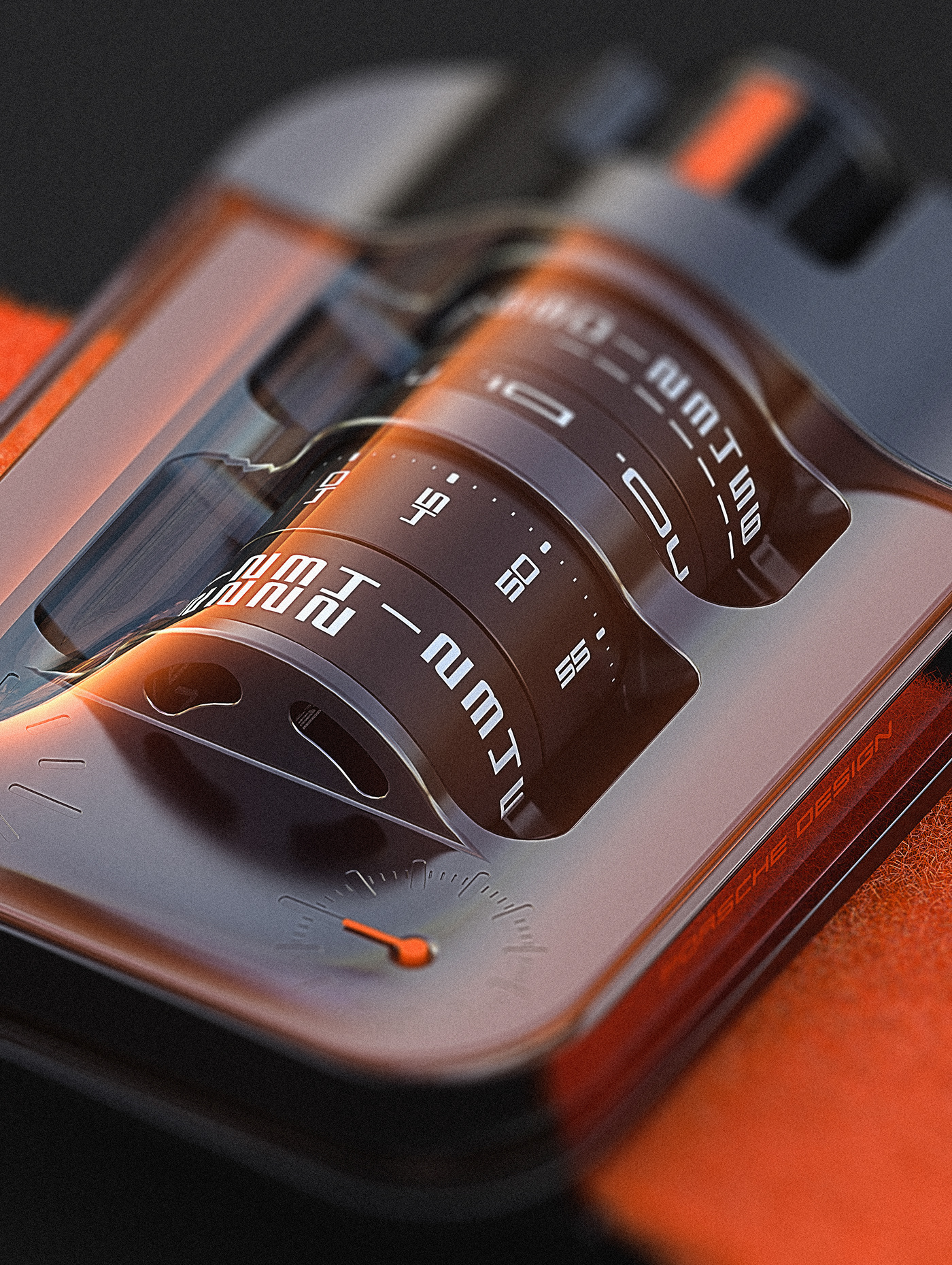 Wrist watch，Porsche，wearable devices ，concept，