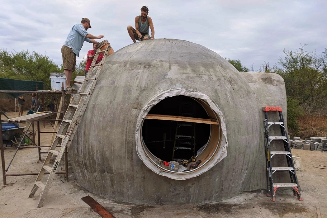 house，concrete，fire prevention，dome，