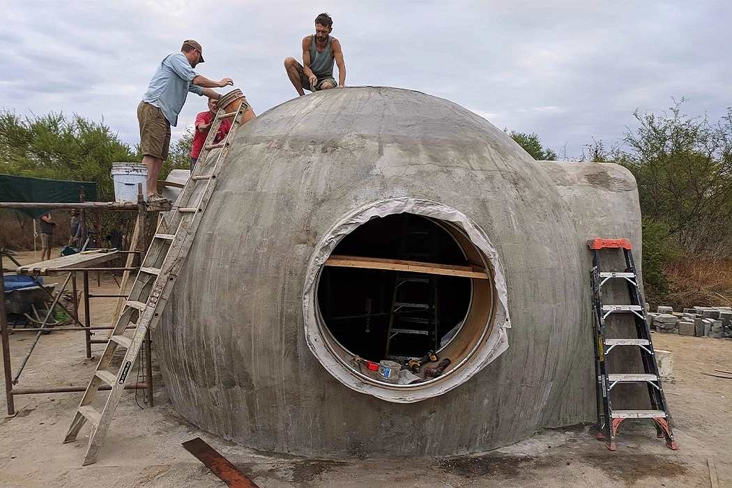 house，concrete，fire prevention，dome，