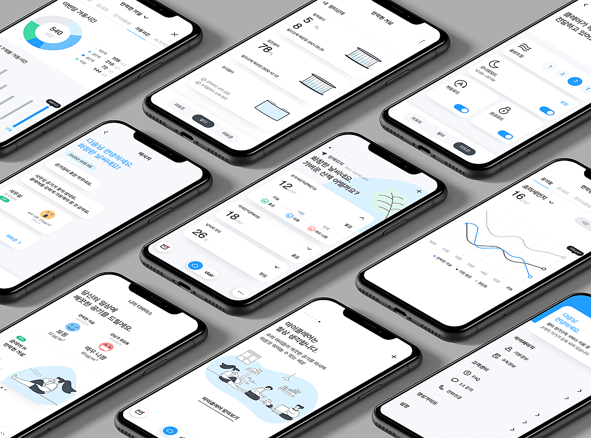 air cleaner，ux，Simplicity，