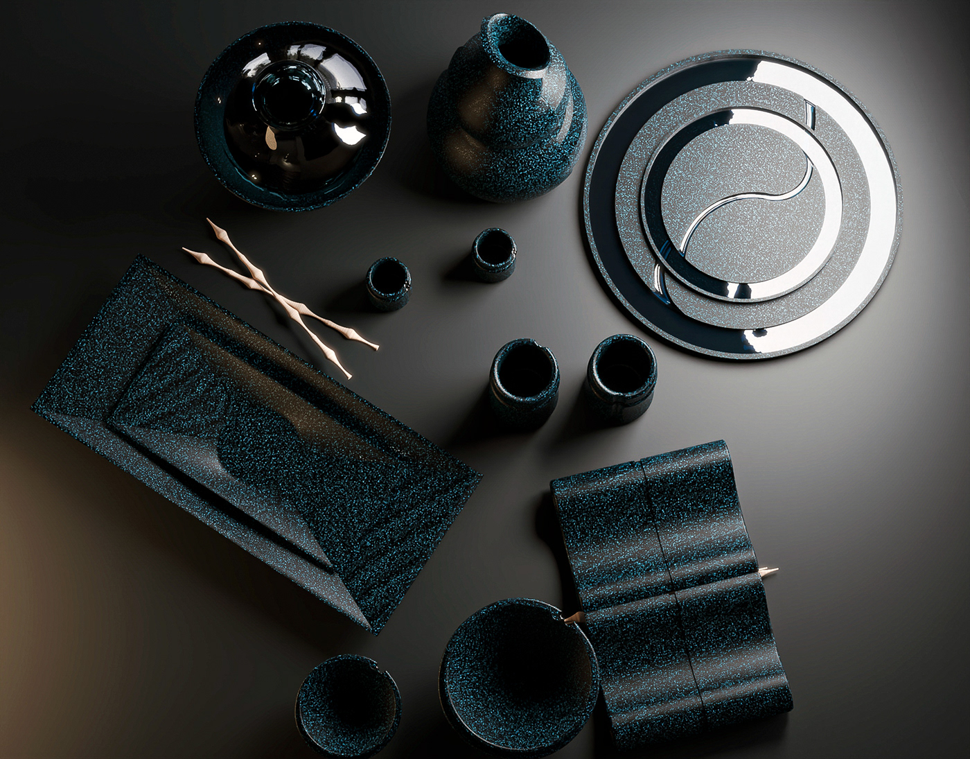 ceramics，container，food，