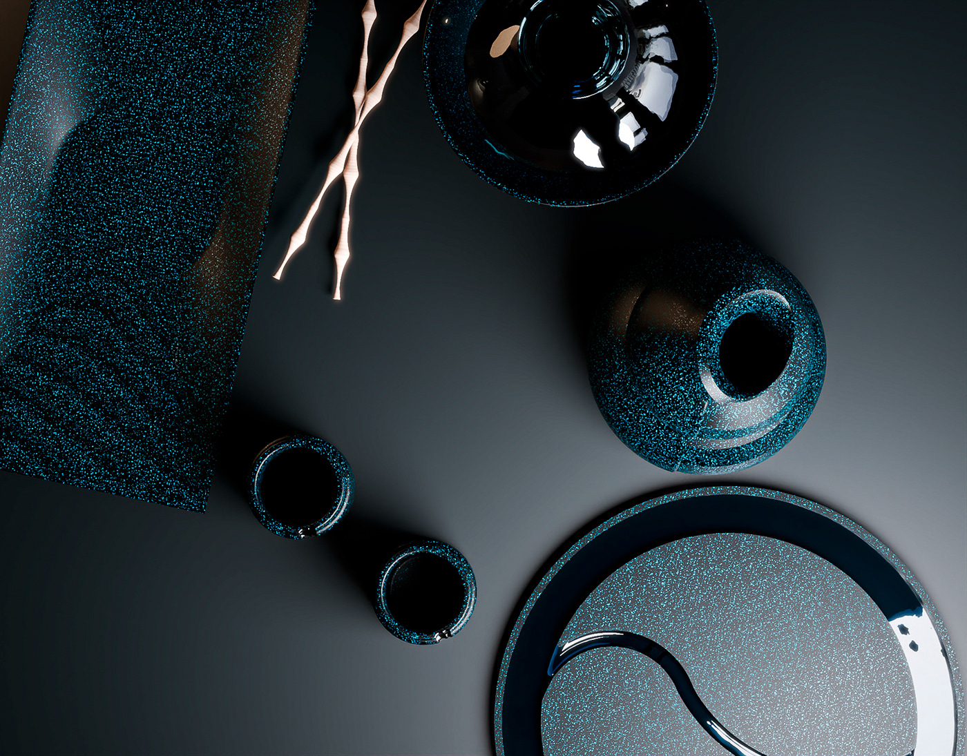 ceramics，container，food，