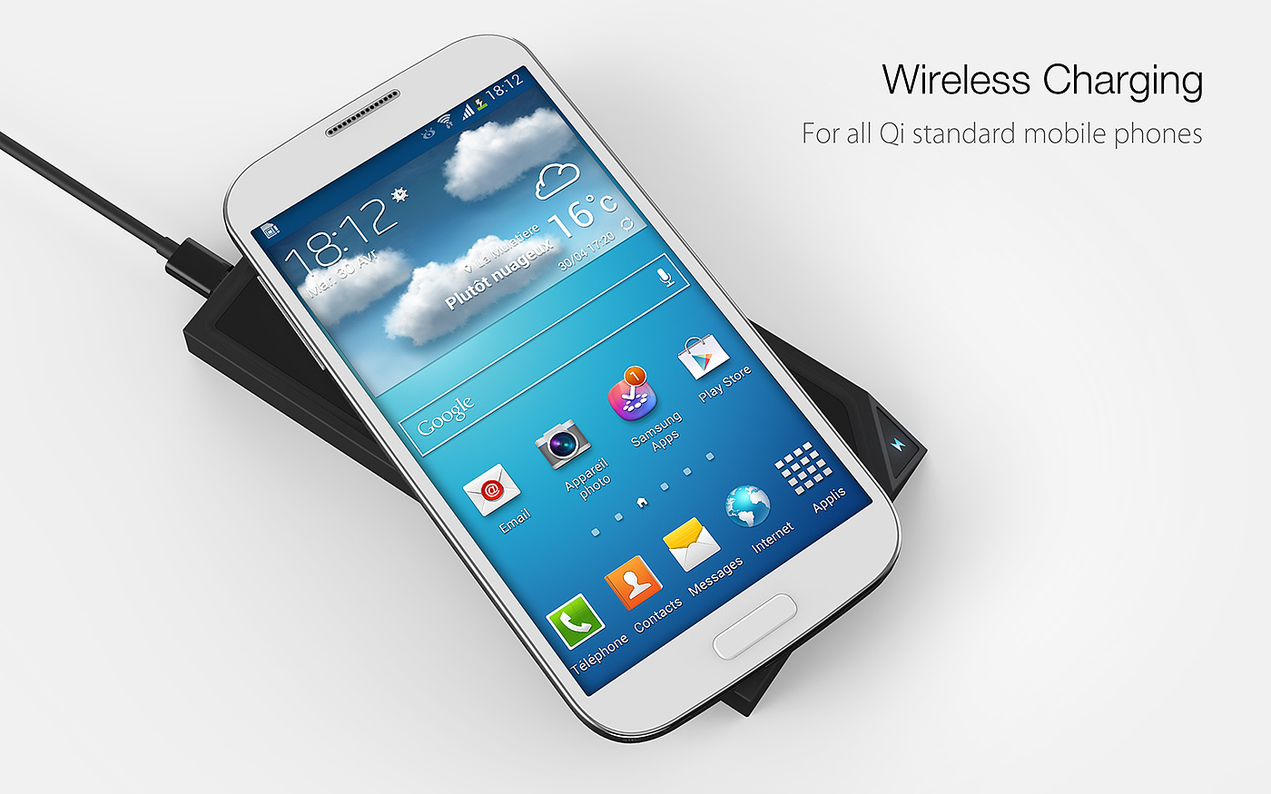 Charger，ultrathin，Wireless charging，Wired charging，