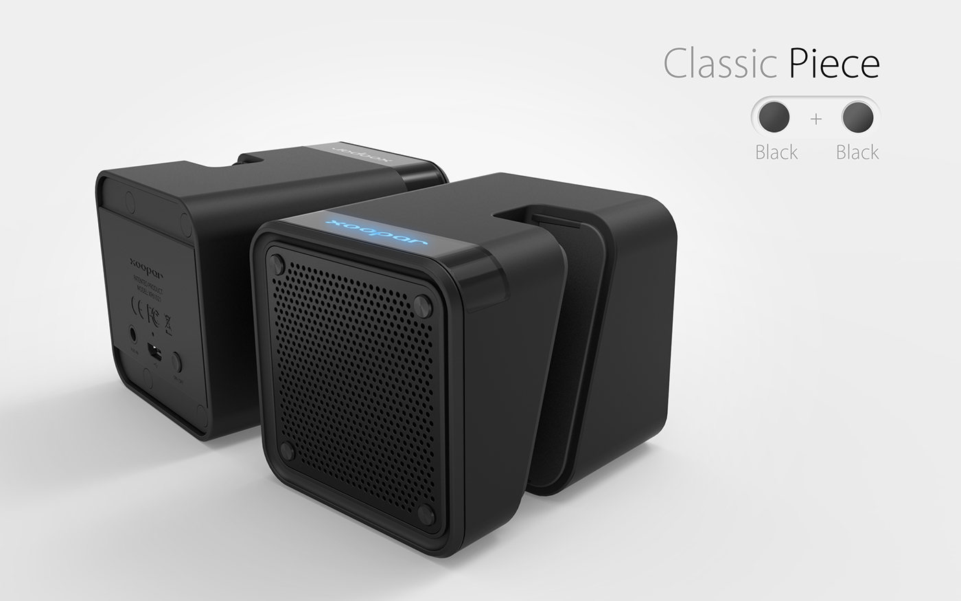 loudspeaker box，Xoopar，Cubic block，