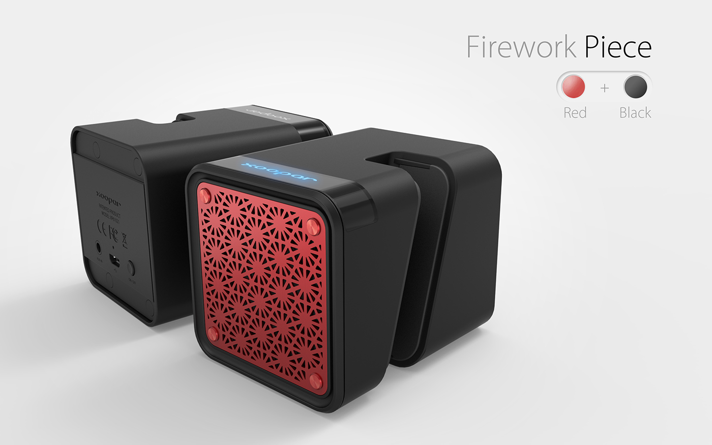 loudspeaker box，Xoopar，Cubic block，