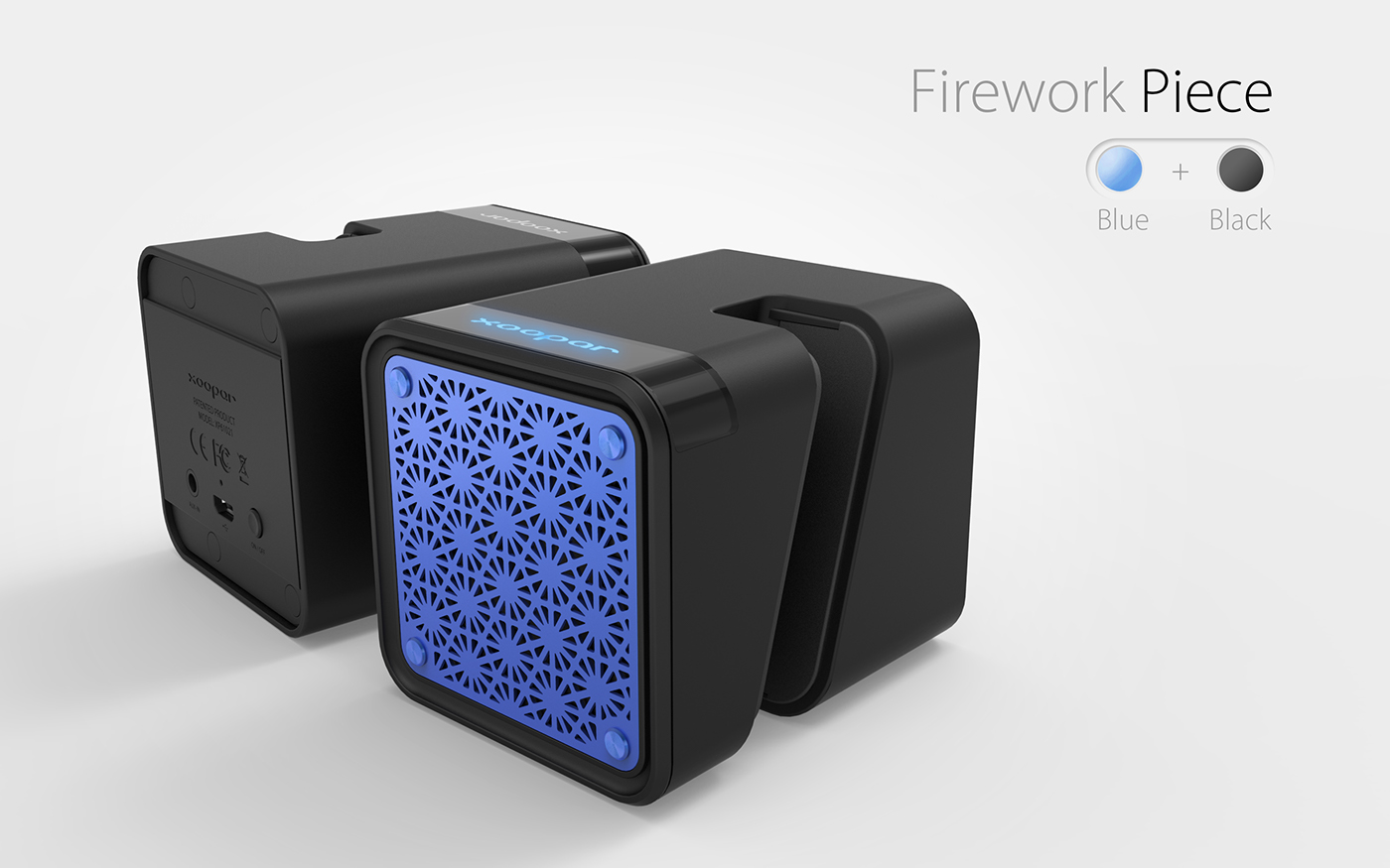 loudspeaker box，Xoopar，Cubic block，