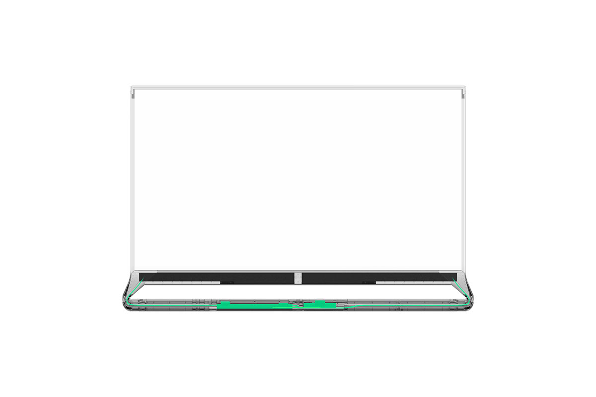 television，transparent，ultrathin，removable ，assemble，