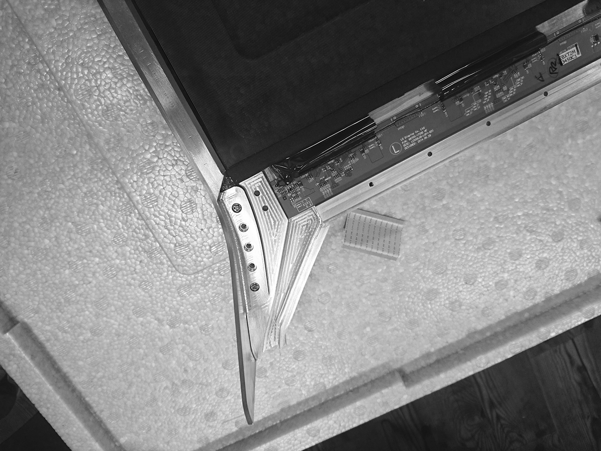 television，transparent，ultrathin，removable ，assemble，