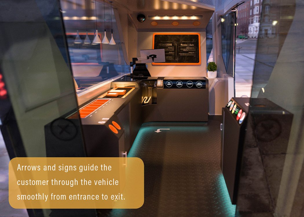 Breakfast car，future，conceptual design，move，