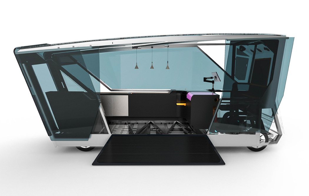 Breakfast car，future，conceptual design，move，